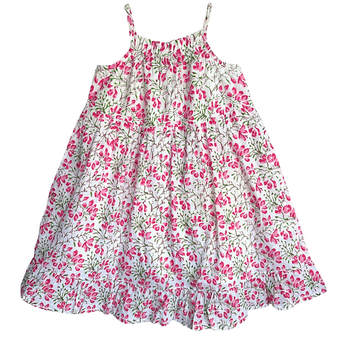 Fashion cotton swing dress