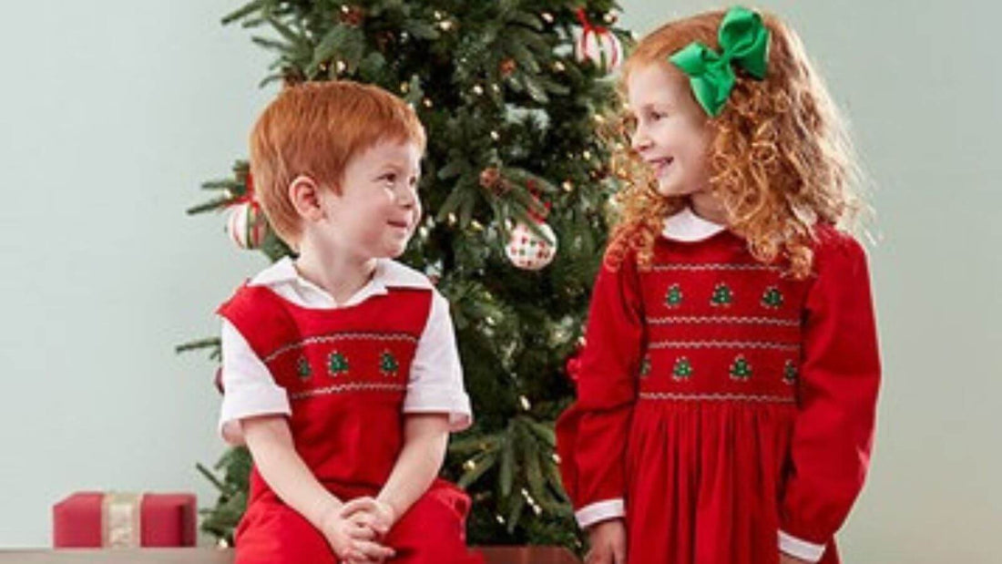 Smocked Christmas Outfits