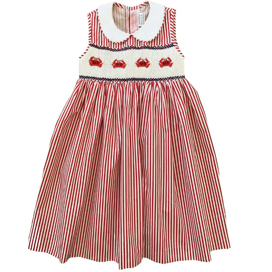 Clearance Dress - Smocked Crab Dress