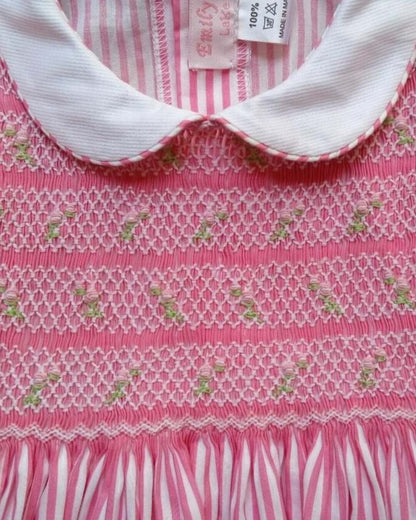 PRE-ORDER Smocked Rosebud Dress